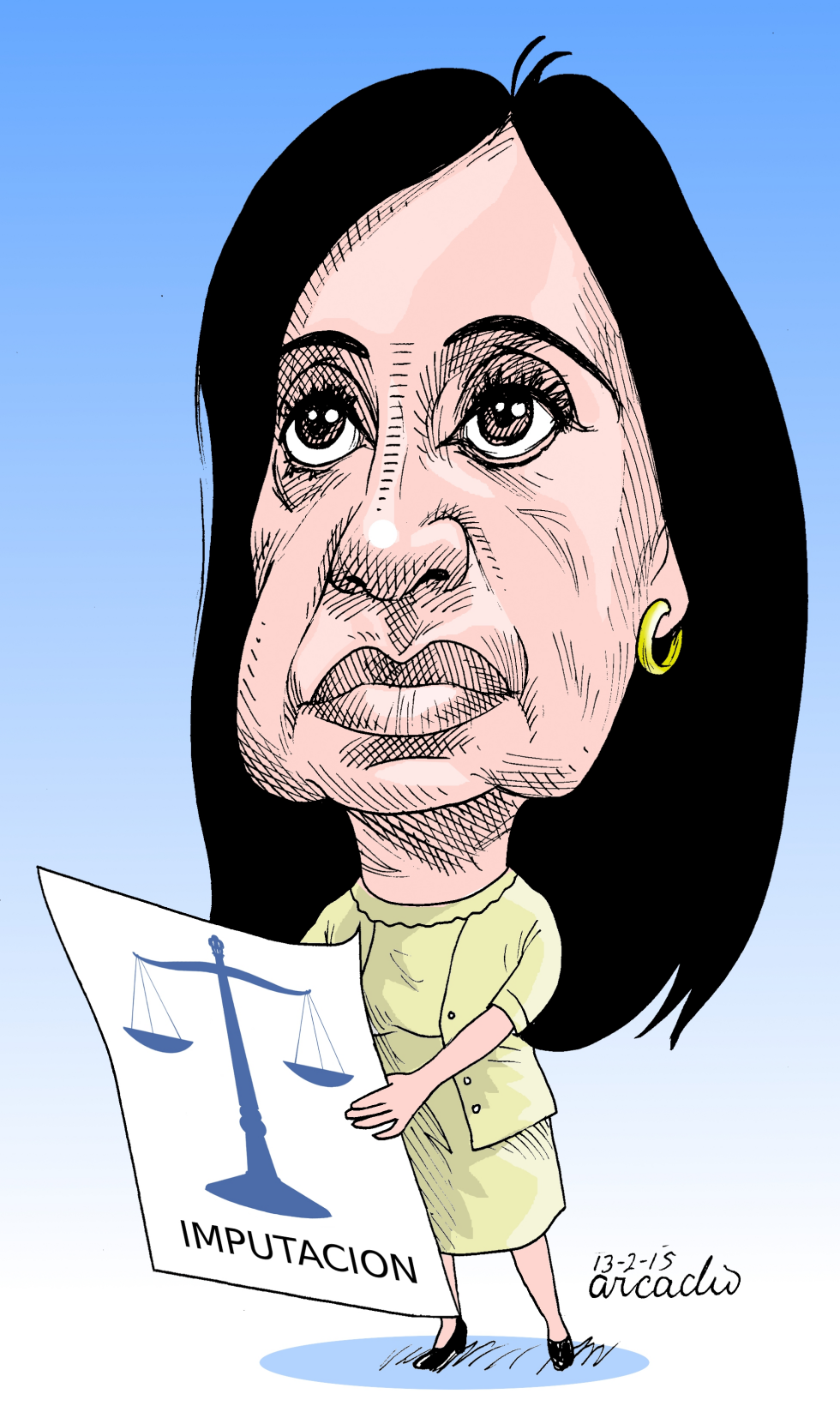  CRISTINA KIRCHNER Y LA JUSTICIA by Arcadio Esquivel