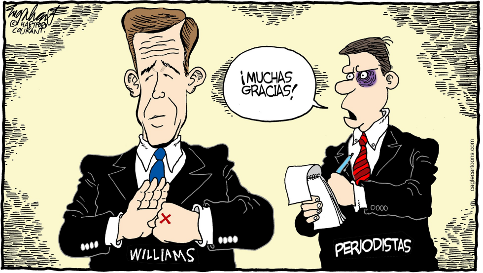  BRIAN WILLIAMS  by Bob Englehart