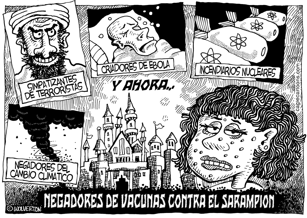 Negadores de la Vacuna contra el Sarampion