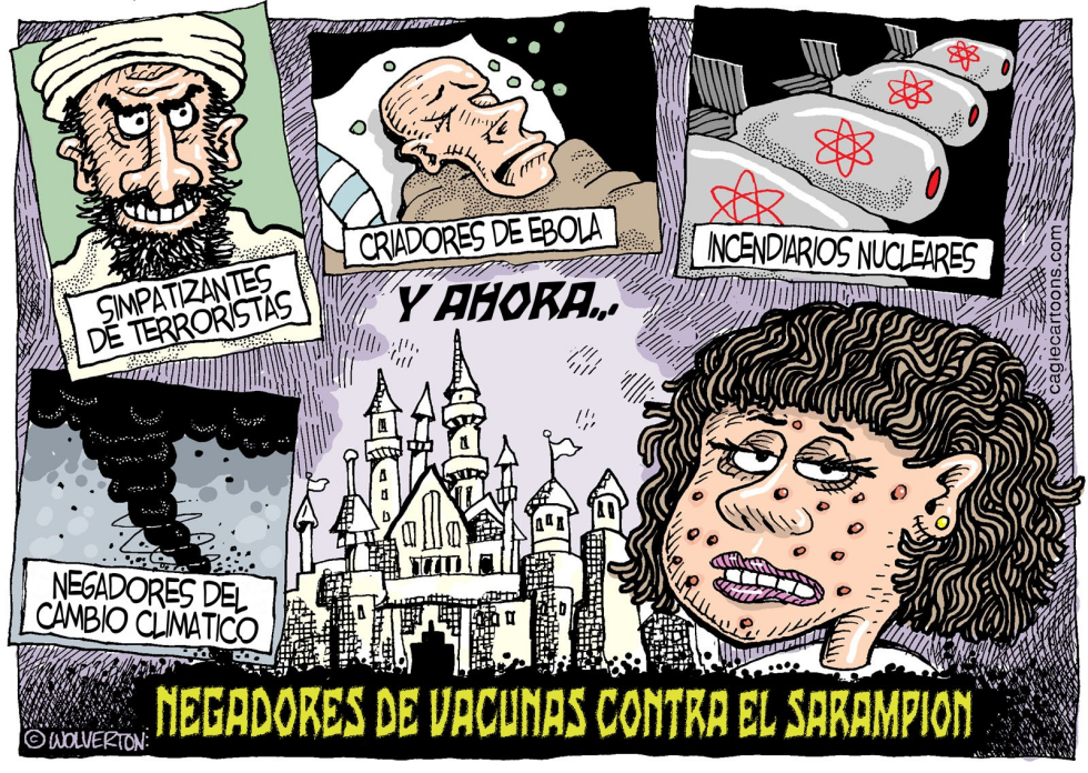 Negadores de la Vacuna contra el Sarampion / COLOR