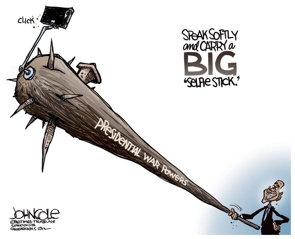 Big selfie-stick diplomacy COLOR