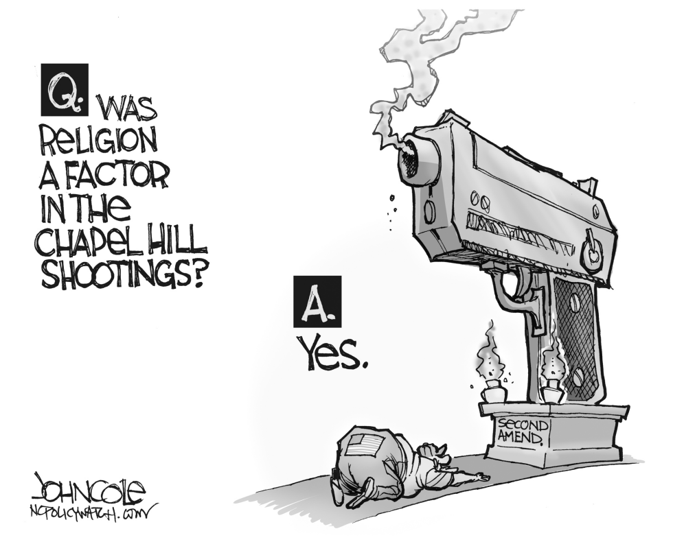 LOCAL NC -- Chapel Hill shootings BW
