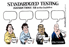 STANDARDIZED TESTING  by Jimmy Margulies