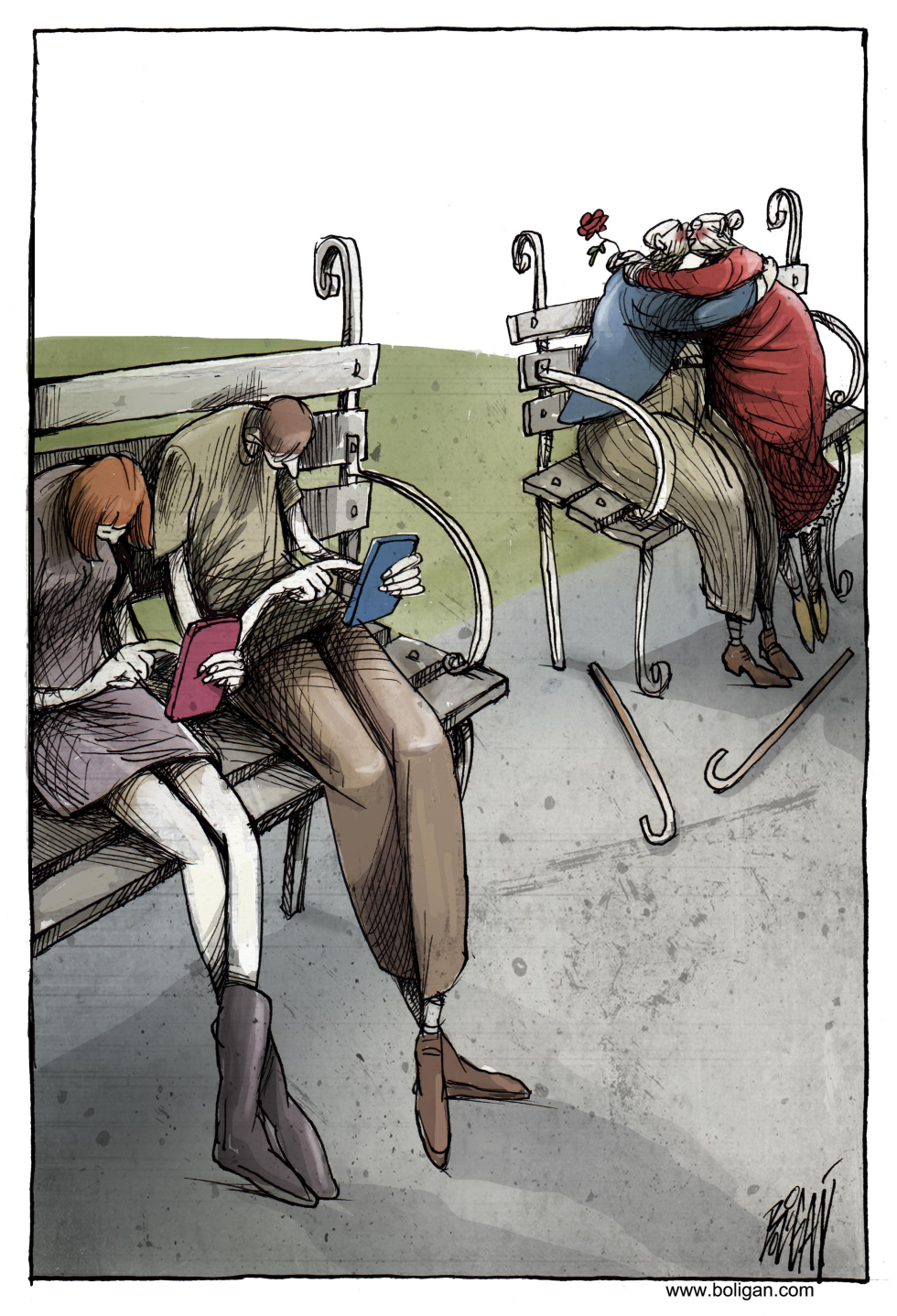 El amor y las generaciones / COLOR