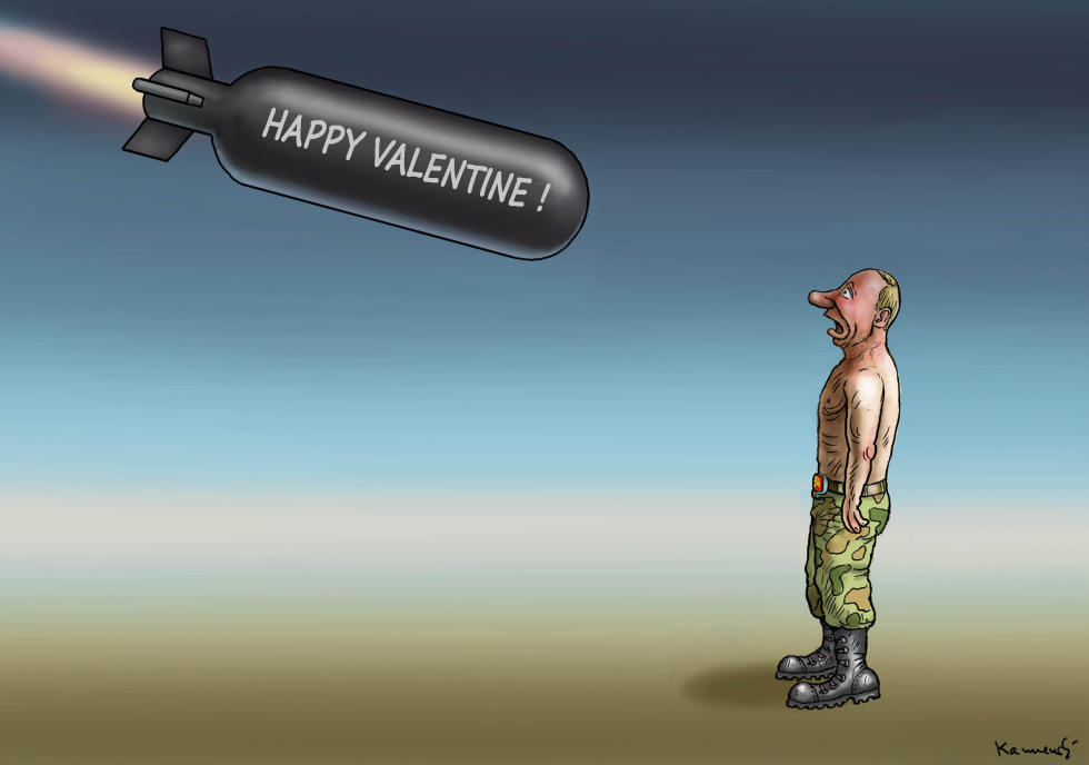 Happy Valentine Putin