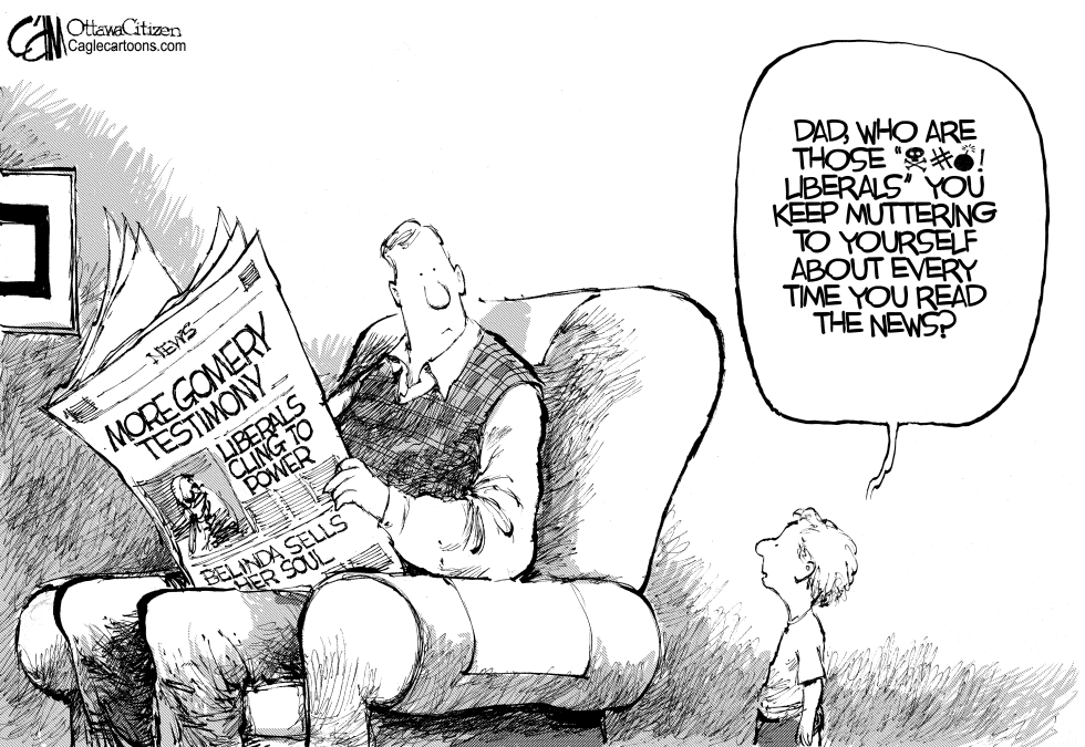 CANADA Muttering Liberals