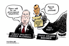 MCCONNELL AND BOEHNER  by Jimmy Margulies
