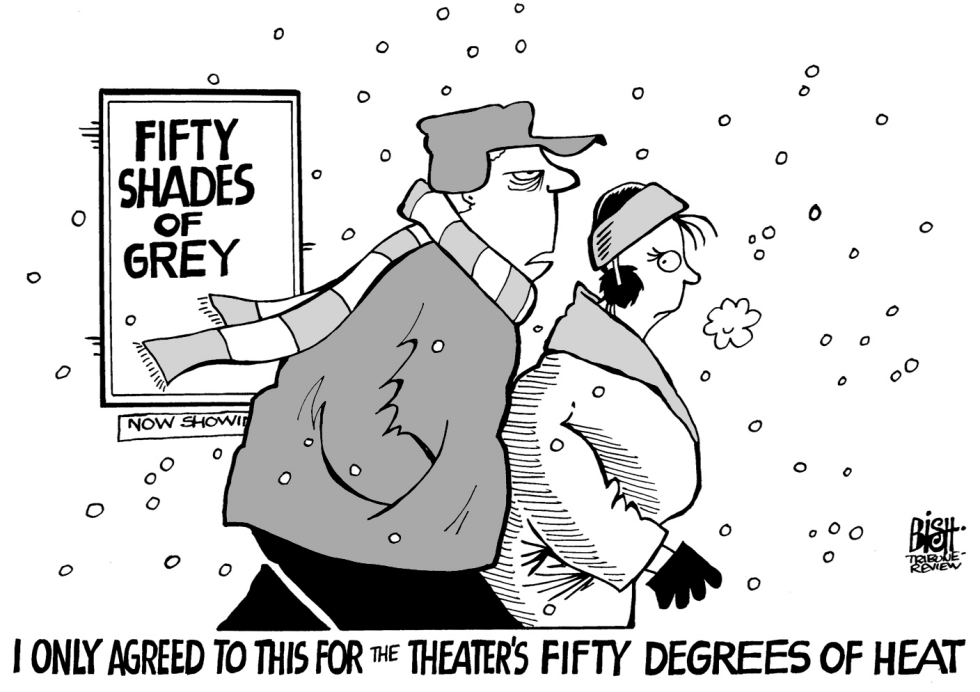 FIFTY SHADES OF WINTER, B/W
