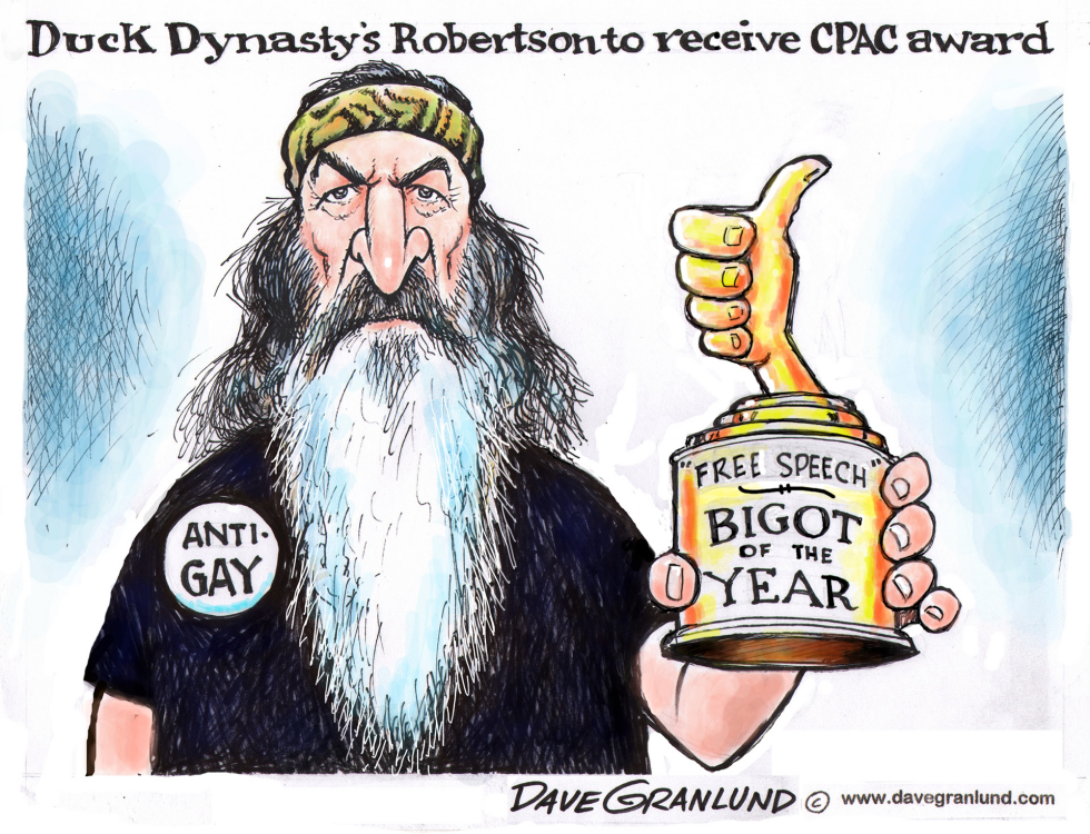 Duck Dynasty Phil award