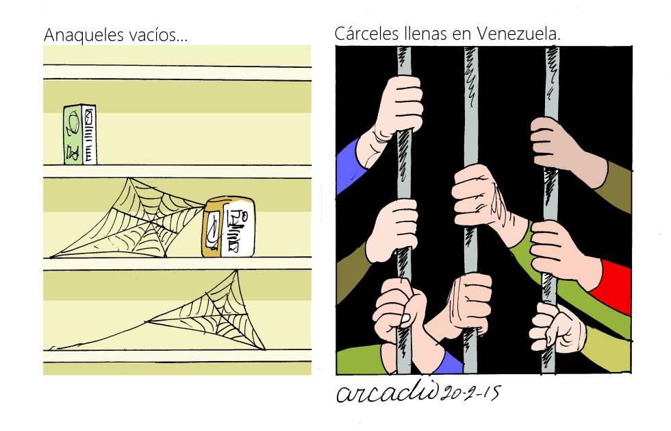 Cárceles y anaqueles en Venezuela