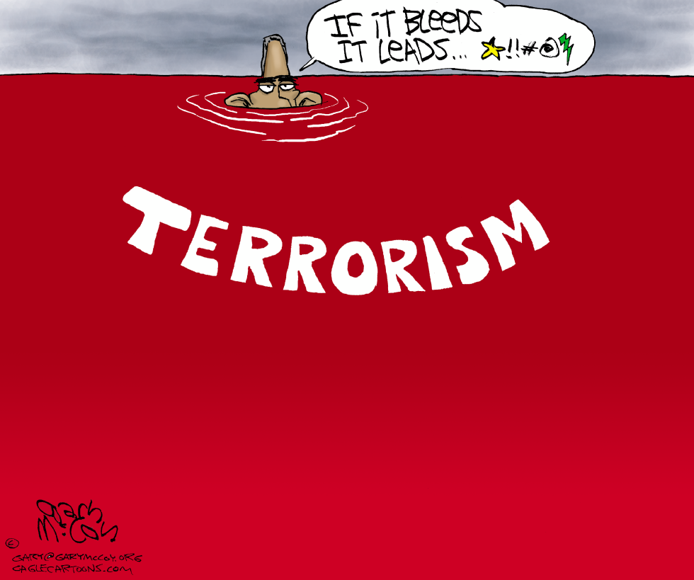  TERRORISM BLEEDS by Gary McCoy