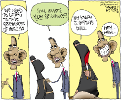 TERRORISTS GRIEVANCES  by Gary McCoy