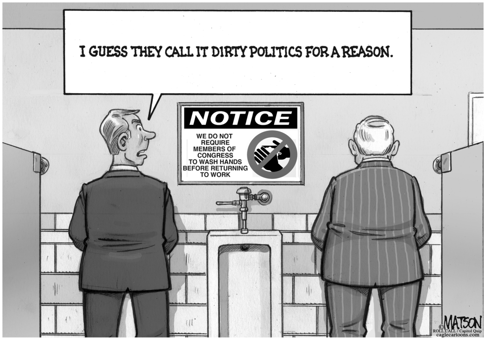 Members of Congress Have No Need For Hand-Washing Regulations