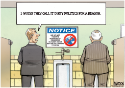 MEMBERS OF CONGRESS HAVE NO NEED FOR HAND-WASHING REGULATIONS by R.J. Matson
