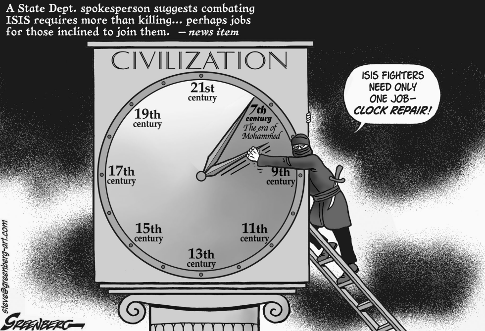 Clock repair bw