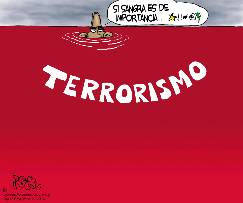  EL TERRORISMO SANGRA  by Gary McCoy