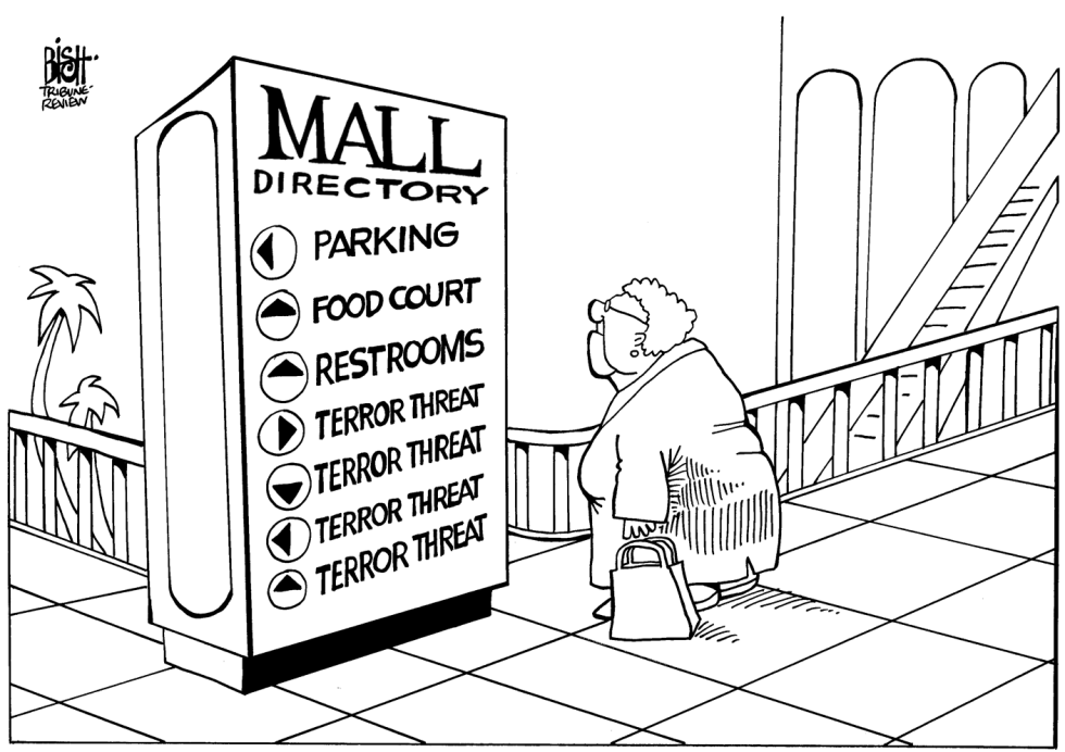 MALL THREAT, B/W