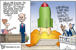 ONE WAY TICKET TO MARS by Bruce Plante