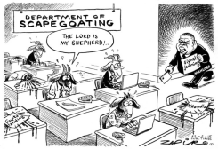 DEPARTMENT OF SCAPEGOATING by Zapiro