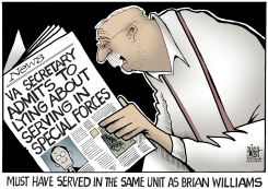 VA SECRETARY MCDONALD,  by Randy Bish
