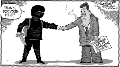 BOEHNER DE-FUNDS DHS by Bob Englehart