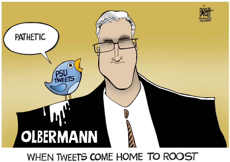 OLBERMANN AND PENN STATE, COLOR