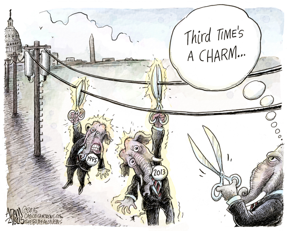 Shutdown Politics COLOR