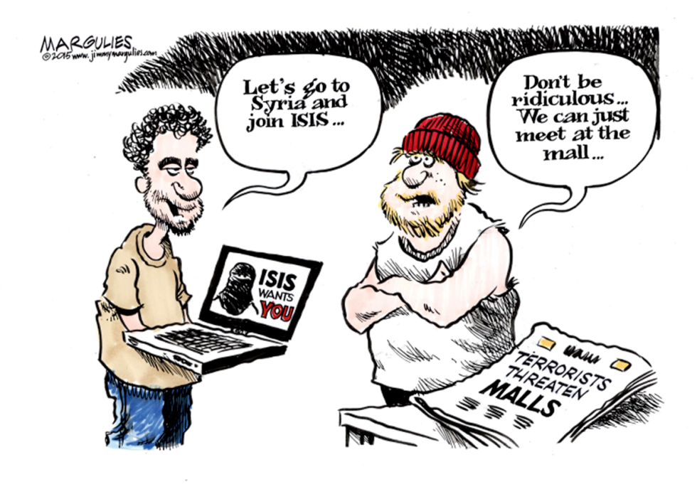 Americans joining ISIS color