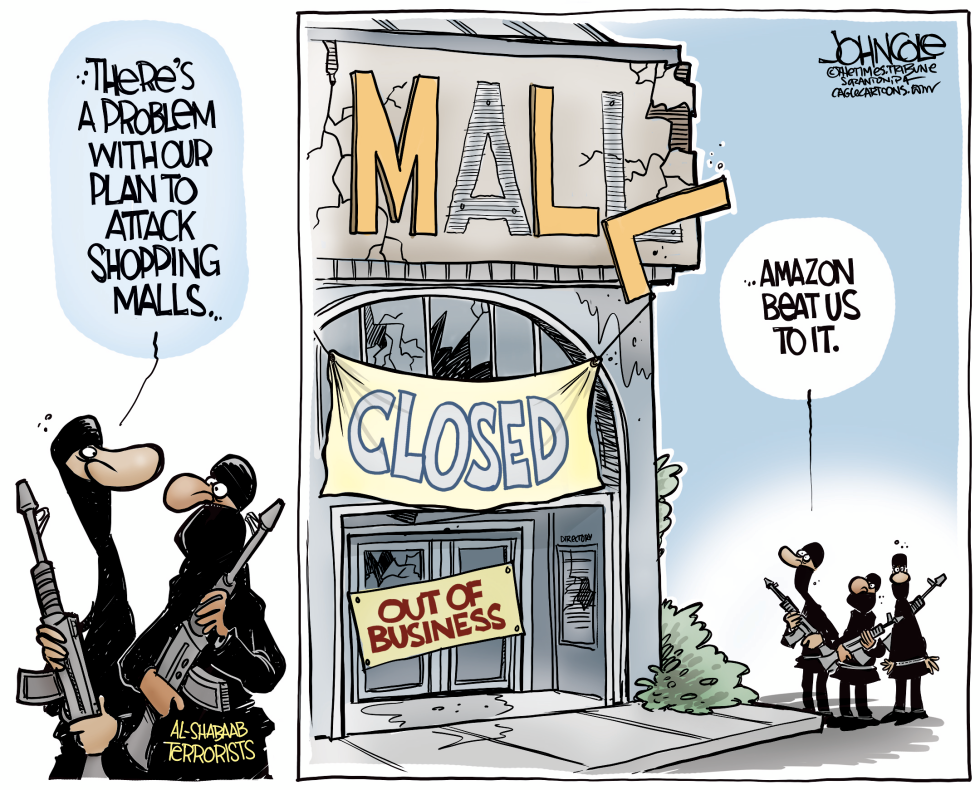 Terrorists and malls COLOR