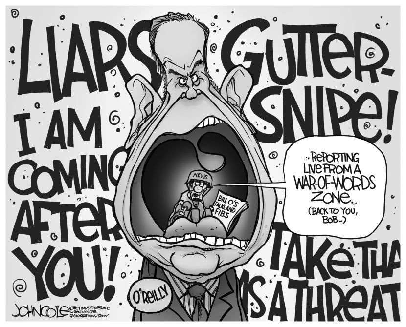 O'Reilly war zone BW