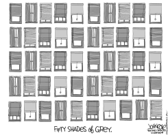 FIFTY SHADES BW by John Cole