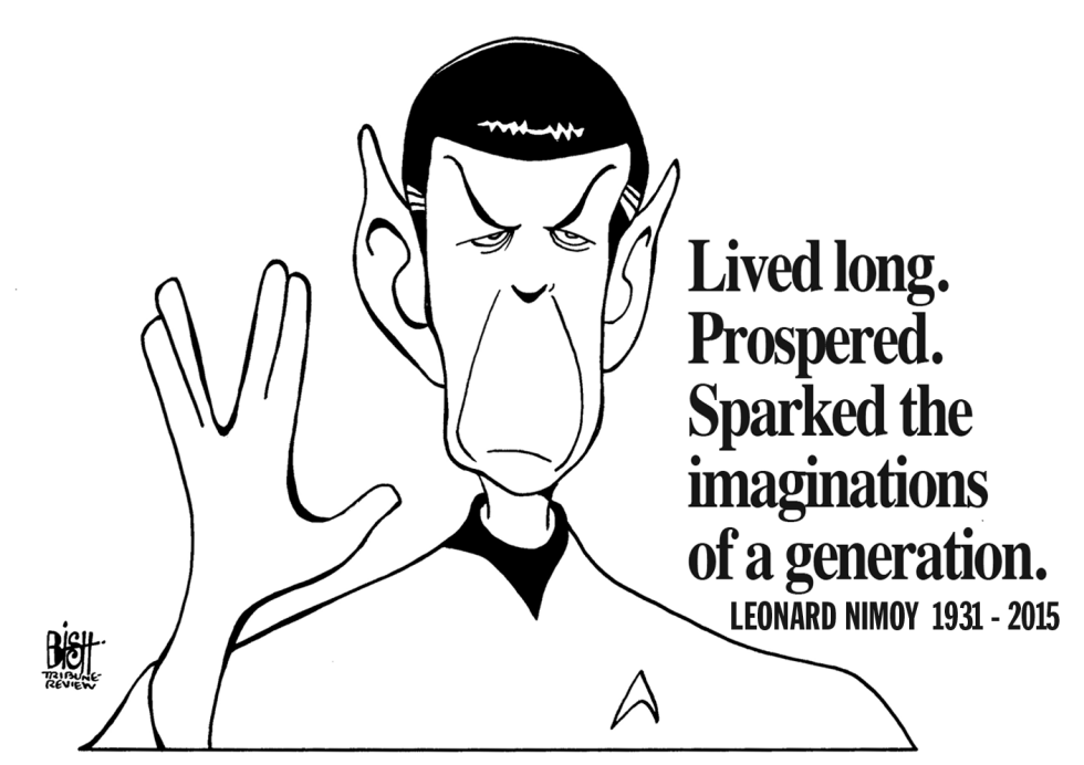 LEONARD NIMOY, B/W
