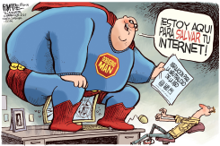 NEUTRALIDAD DE LA RED /  by Rick McKee