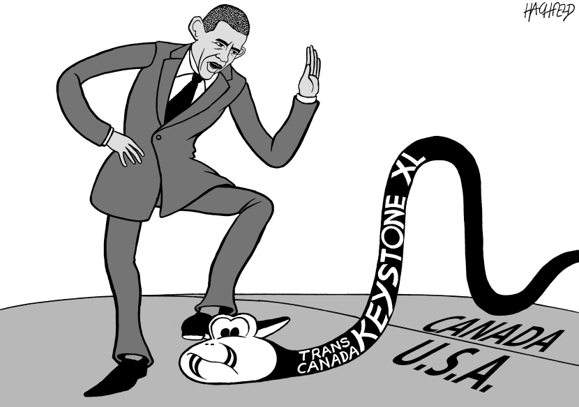 Obama detiene a Keystone XL