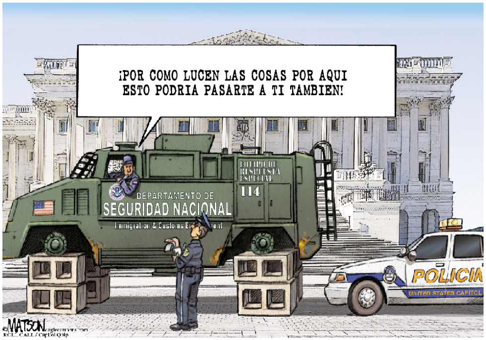 Apagon en la Seguridad Nacional / COLOR