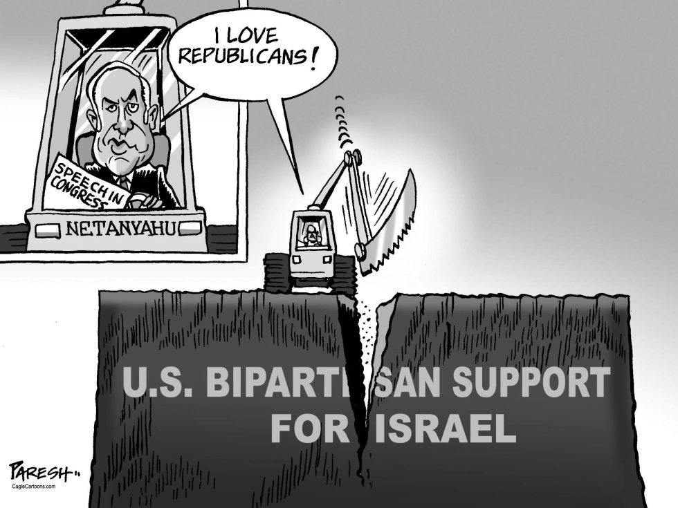 Netanyahu divides USA