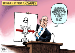 LA LINEA ROJA DE NETANYAHU /  by Nate Beeler