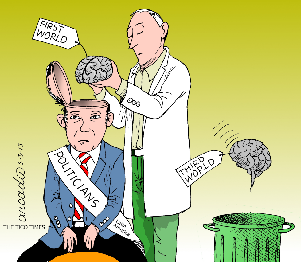 Políticos de mentalidad tercermundista
