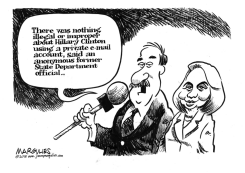 HILLARY'S E-MAILS  by Jimmy Margulies