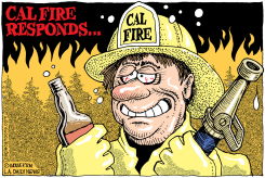LOCAL-CA CAL FIRE RESPONDS  by Monte Wolverton