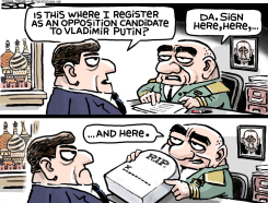 PUTIN OPPONENT PROSPECTS  by Steve Sack