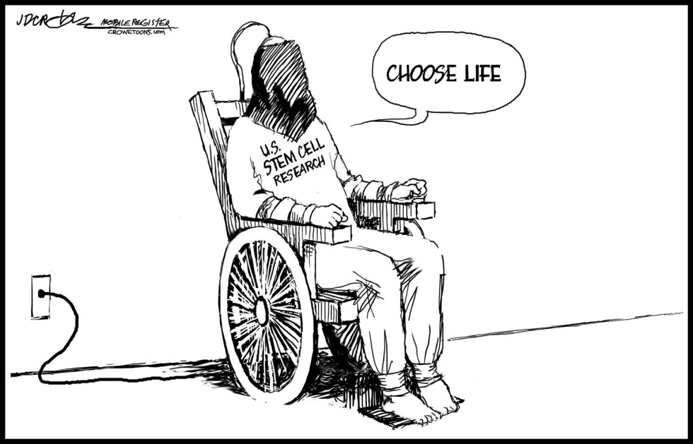 Stem cell death penalty