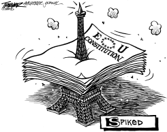 FRENCH EU VOTE by John Trever