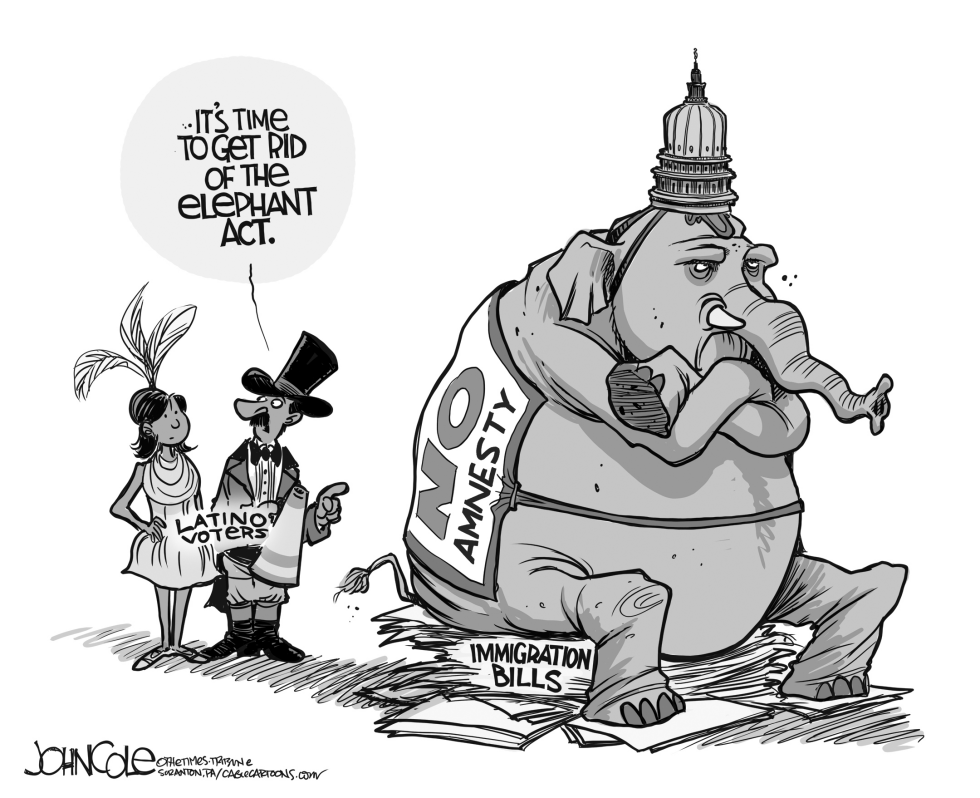Latino vote and the GOP BW