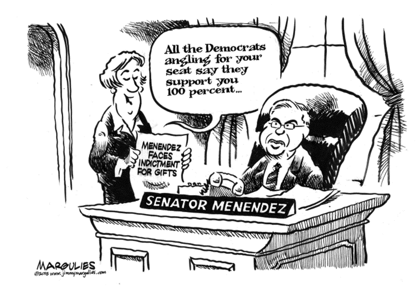 Senator Menendez facing indictment