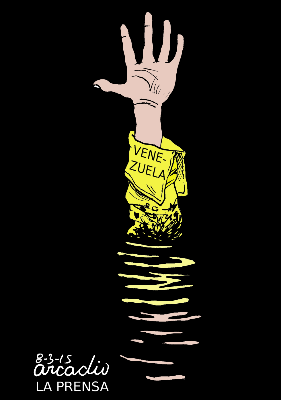 Venezuela hundida en el fango petrolero