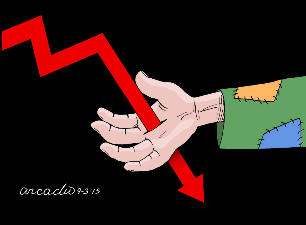 La crisis la viven los pobres