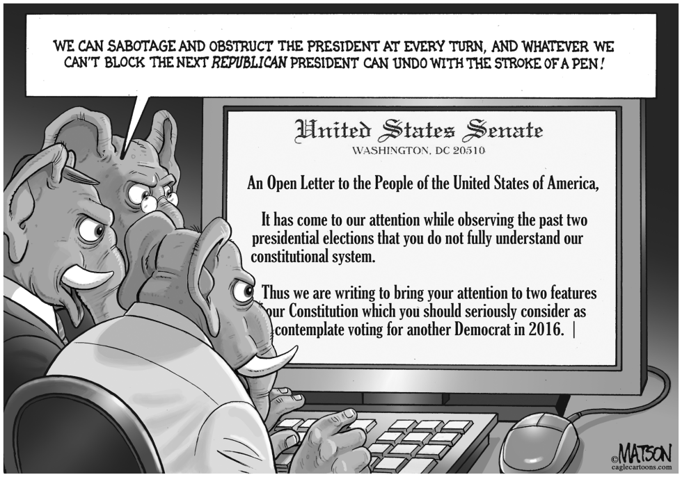 Republican Senators Write An Open Letter to the American People
