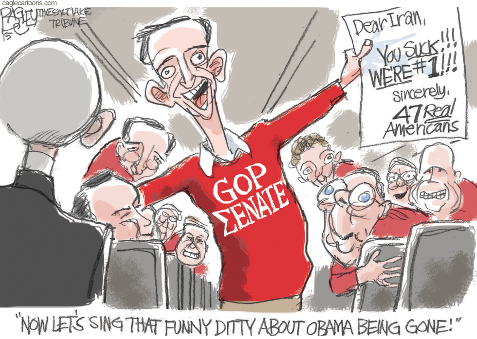  GOP SENATE FRAT BOYS by Pat Bagley