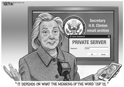 HILLARY CLINTON'S PRIVATE EMAIL ACCOUNT by R.J. Matson